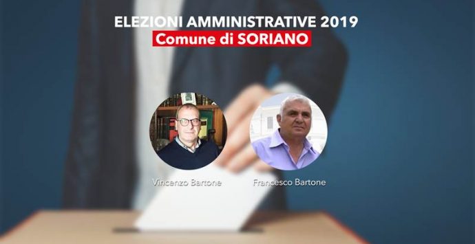 Comunali 2019 | Soriano, Vincenzo Bartone nuovo sindaco