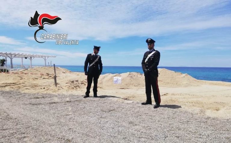 Lavori abusivi a Ricadi: i carabinieri denunciano cinque imprenditori