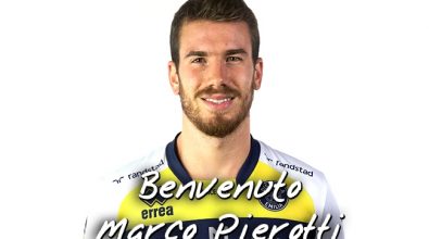 Volley, la Tonno Callipo si assicura lo schiacciatore Marco Pierotti