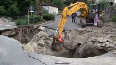 Tropea, a cinque anni dal collasso la voragine è ancora lì