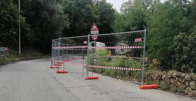 Strada franata a Longobardi, affidata la progettazione dei lavori