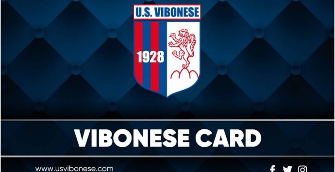 I tifosi prima di tutto, nasce la “Vibonese Card”