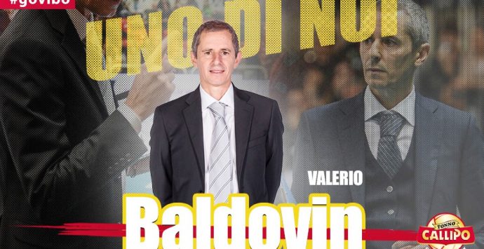 Tonno Callipo, Valerio Baldovin è il nuovo allenatore dei giallorossi