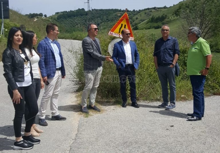 Strada chiusa fra Mileto e Dinami, incontro con la Provincia