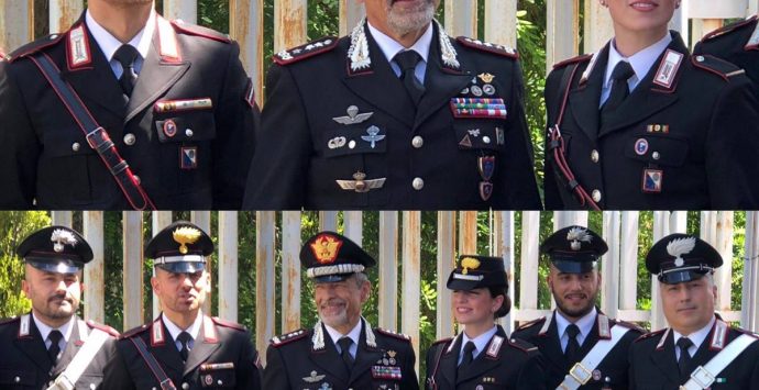 Carabinieri, il generale Carmelo Burgio in visita alle Stazioni vibonesi – Foto