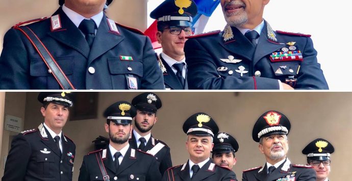 Carabinieri, il generale Carmelo Burgio in visita alle Stazioni vibonesi – Foto