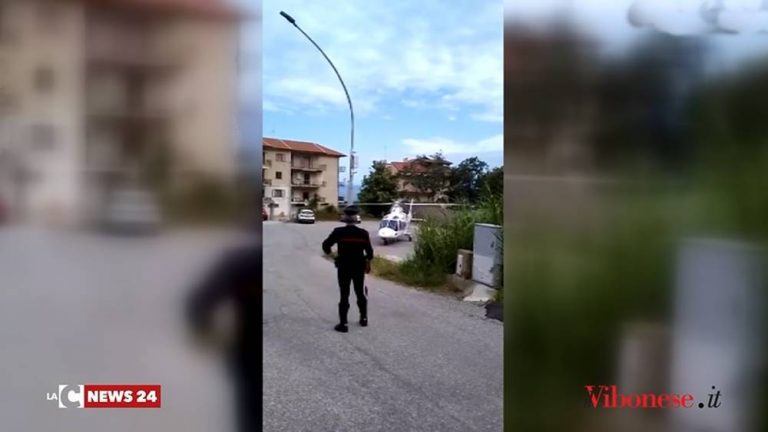 Incidente stradale a Pizzo, motociclista soccorso dall’eliambulanza – Video