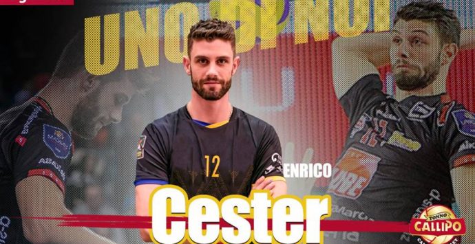 Superlega, primo centrale in arrivo a Vibo: ecco Enrico Cester