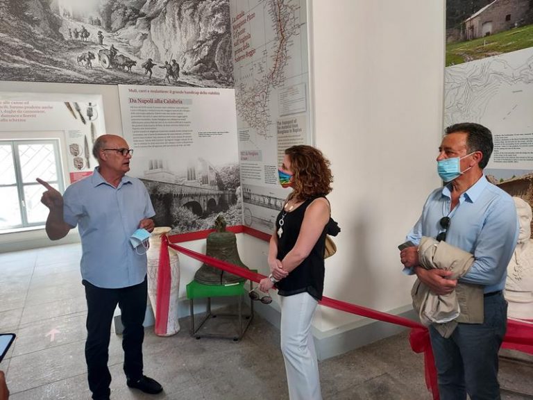 Mongiana: il sottosegretario Orrico in visita ai siti di archeologia industriale