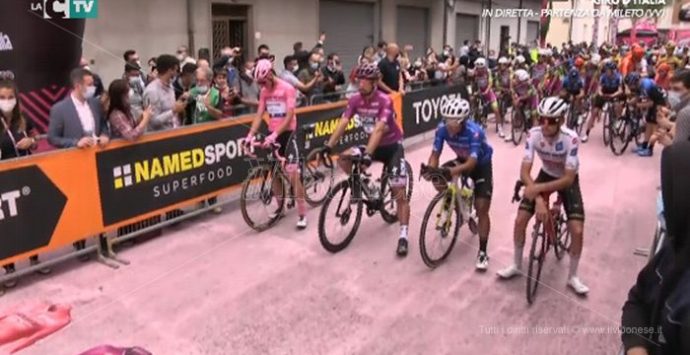 Il Giro d’Italia in Calabria, in diretta social la partenza di Mileto