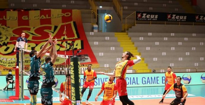 Superlega, Perugia ferma la corsa della Tonno Callipo