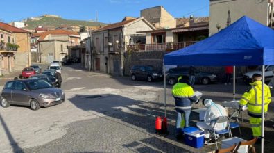 Piscopio zona rossa, al via i tamponi anti-Covid nella piazza del paese