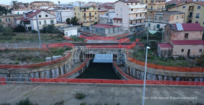 Sottopasso di Vibo Marina: l’eterna incompiuta ritorna ad allagarsi -Video