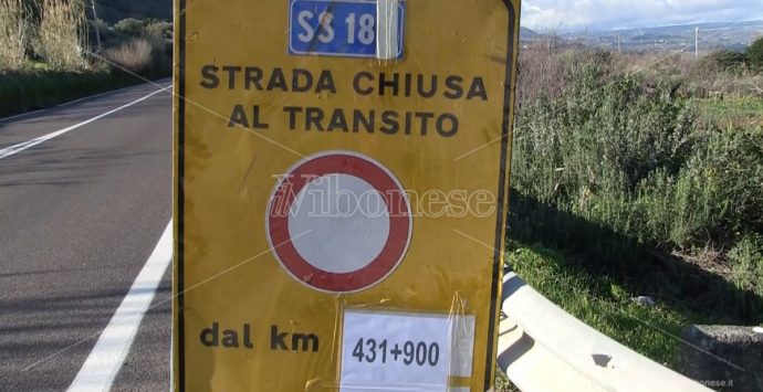 Vibo Valentia: la Statale 18 chiusa al transito e quei percorsi alternativi da incubo – Video