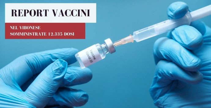 Vaccini anti-Covid, nel Vibonese superate le 12.330 somministrazioni