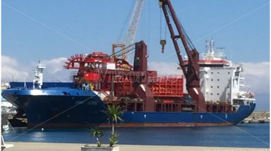 In porto il cargo “BBc Song” imbarcherà macchinari prodotti dallo stabilimento di Vibo Marina