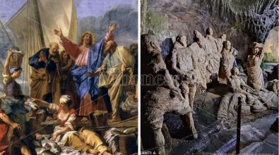 “La pesca miracolosa”, il dipinto del Louvre  riprodotto nella chiesa di Piedigrotta