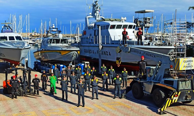 Vibo Marina, stazione navale Finanza: grande polo logistico al servizio del territorio