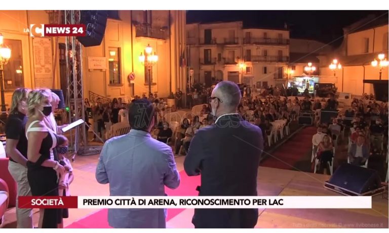 Premio città di Arena, riconoscimenti agli eroi di tutti i giorni -Video