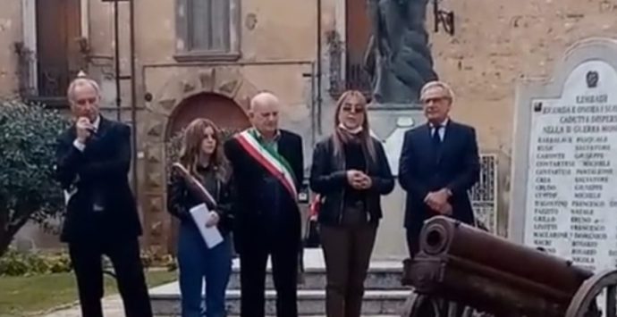 Limbadi inaugura la “villa dei caduti” e dà la cittadinanza onoraria al Milite ignoto