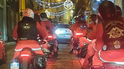 A Vibo arrivano i Babbi Natale in moto per regalare sorrisi ai bambini