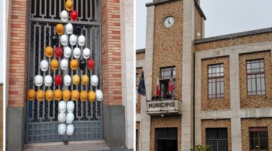 A Vibo Valentia uno dei 60 alberi di Natale per la sicurezza sul lavoro realizzati da Anmil