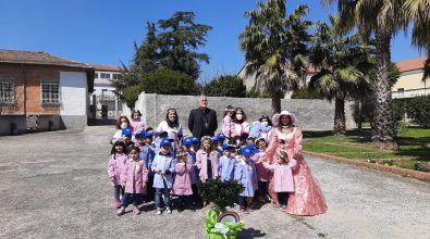 Mileto, il vescovo incontra i bambini del “San Giuseppe” per la Festa di Primavera