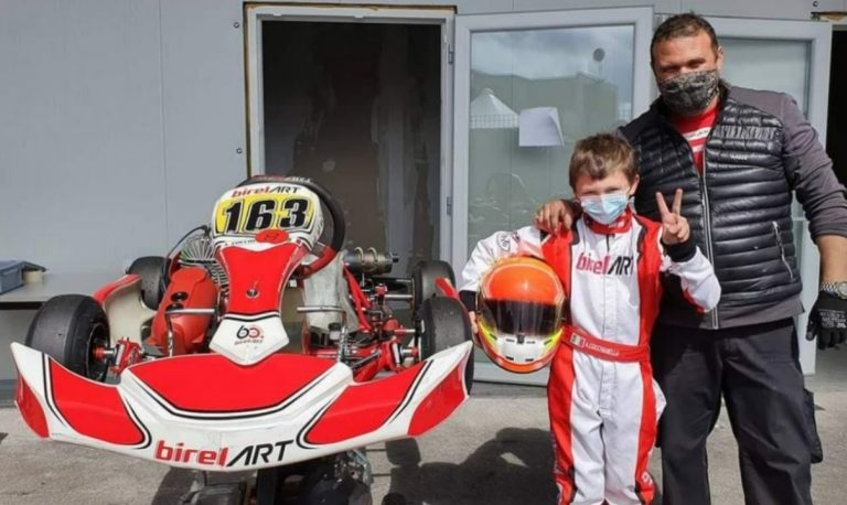 Easykart, trionfo per il piccolo campione Antonio Cocchianella originario di Zambrone