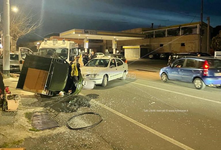 Incidente stradale a Pizzo, ferito il conducente di una moto ape