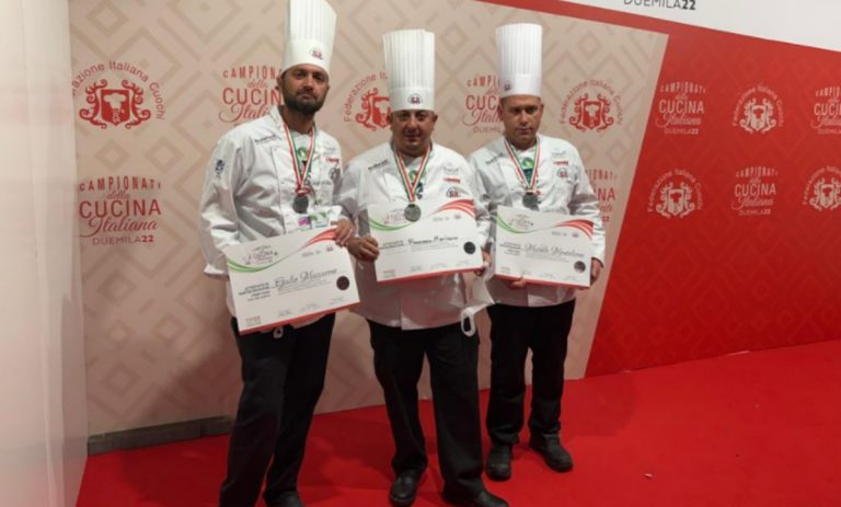 Campionati cucina italiana, gli chef vibonesi Maccarone e Monteleone sul podio