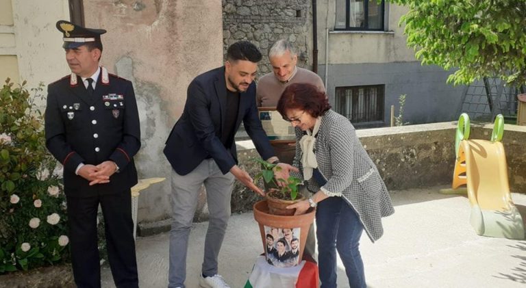 Serra, all’asilo “Chimirri” piantato l’Albero del giudice Giovanni Falcone