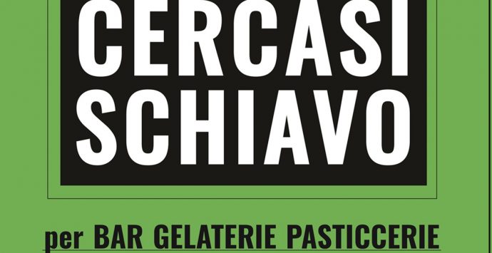 Lavoro: anche nel Vibonese arriva la campagna nazionale “Cercasi Schiavo”