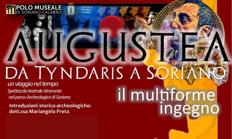 Tyndaris Augustea, lo spettacolo teatrale itinerante nel Parco archeologico di Soriano