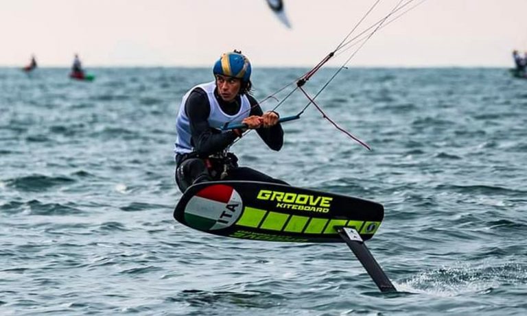 Kitefoil, Flavio Ferrone si aggiudica la seconda tappa del Campionato italiano