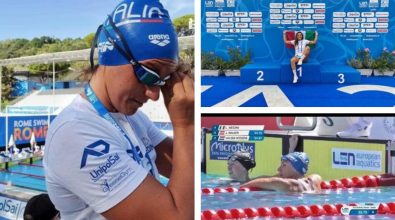 Nuoto, l’atleta vibonese Laura Medini trionfa agli European masters aquatics di Roma