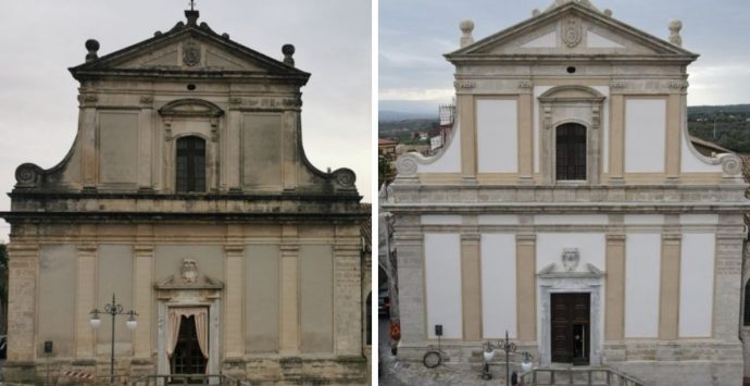 Vibo, il restauro riporta alla luce l’antica bellezza della chiesa di San Giuseppe