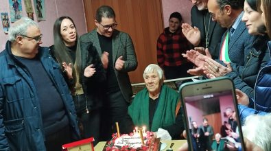 Mileto, festa nella frazione San Giovanni per il secolo di vita di nonna Grazia