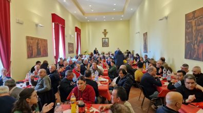 Mileto, nel seminario vescovile pranzo solidale nel pieno spirito natalizio