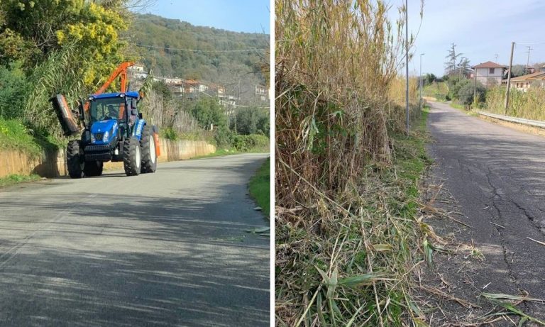 Sp 28 tra Comerconi e Preitoni, dopo le proteste la Provincia pulisce la strada