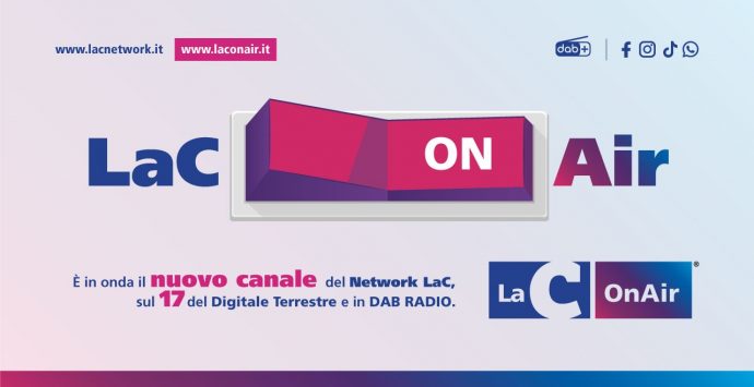 Al via LaC OnAir, la nuova rete Diemmecom sul canale 17