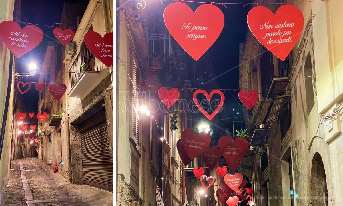 Cuori giganti, chiavi dell'amore e via romantica. La città di Terni si  trasforma per San Valentino: nuove luminarie ed addobbi in arrivo