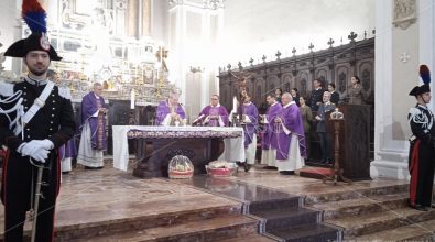 Vibo Valentia, il precetto pasquale interforze nel duomo di San Leoluca – Video