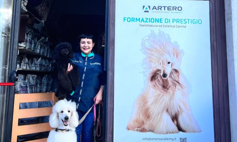 Cinzia e l’arte della toelettatura, da Vibo Marina alla Spagna sino a rappresentare la Calabria in tutto il mondo