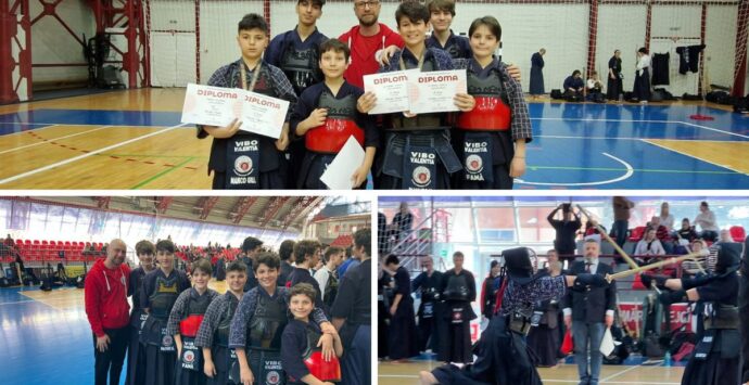 Kendo, la scuola marziale vibonese conquista premi e menzioni speciali in Romania