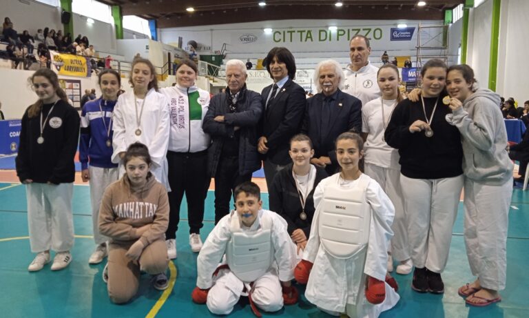 A Pizzo la fase regionale di qualificazione al Campionato Italiano Esordienti di Karate