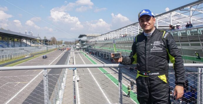 Leonardo Cuppari, il pilota Vibonese sul podio del campionato di Coppa Italia turismo