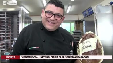 Giuseppe Mandaradoni, il pasticcere di Vibo che esporta la sua arte nel mondo – Video