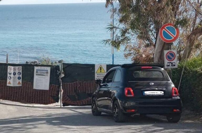 Capo Vaticano, la denuncia di Mobrici: «Accesso inibito alla spiaggia di Grotticelle per lavori partiti in ritardo» 