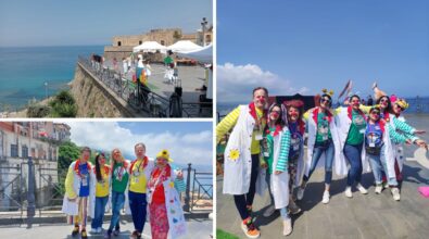 Giornata del naso rosso, a Pizzo l’onda colorata dei volontari clown invade la piazza