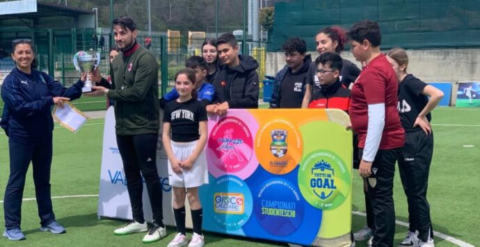 La scuola media di Piscopio a Salsomaggiore per le finali nazionali del Progetto “Tutti in goal”